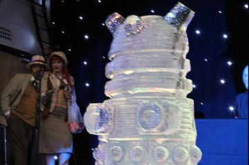 dalek ice sculpture