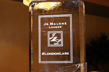 Jo Malone Perfume Bottle Ice Sculpture